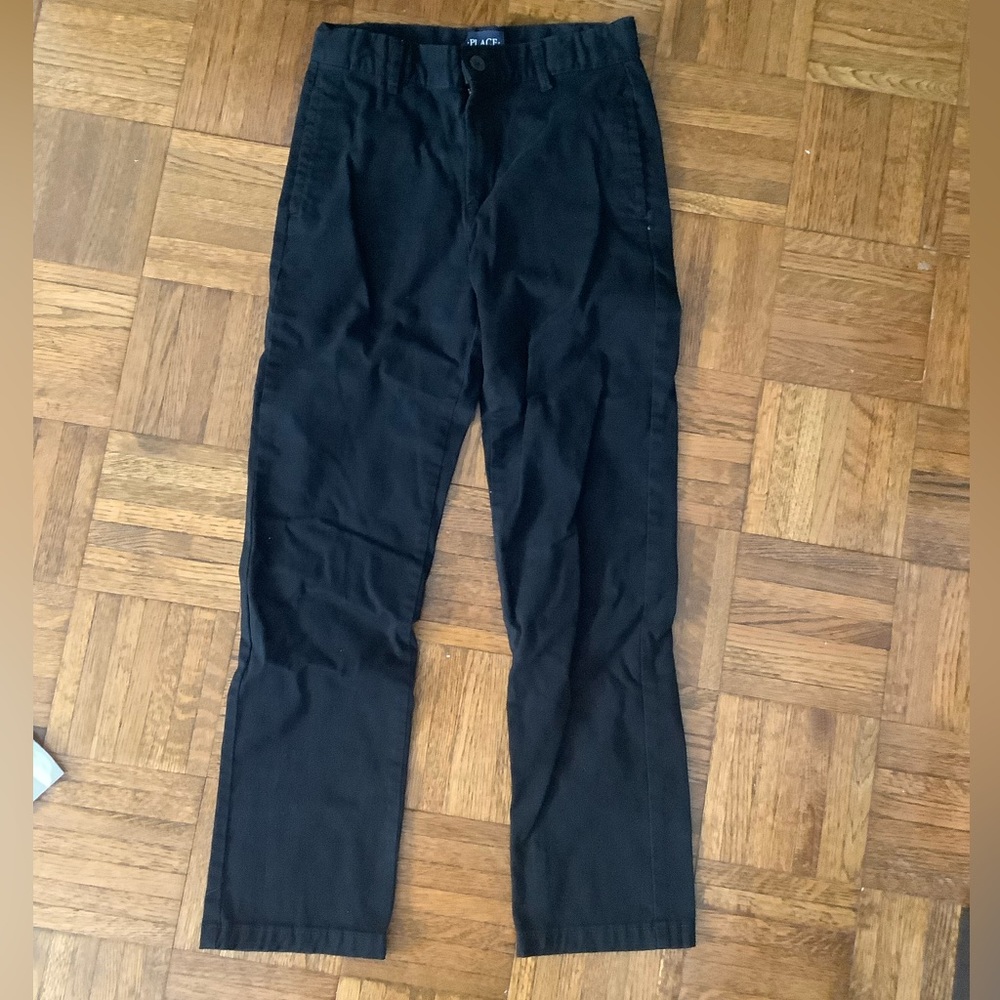 Black chinos for boys